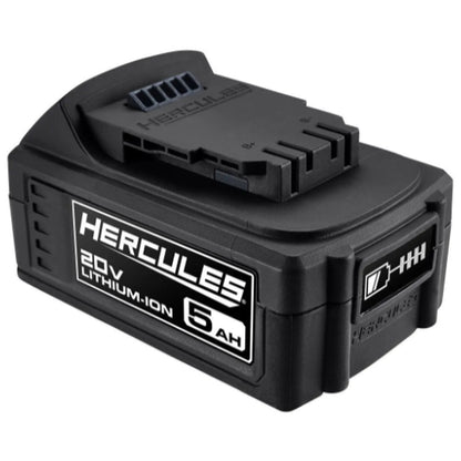 HERCULES 20V 5Ah Extended-Performance Lithium-Ion Battery Bundle (2-Pack)