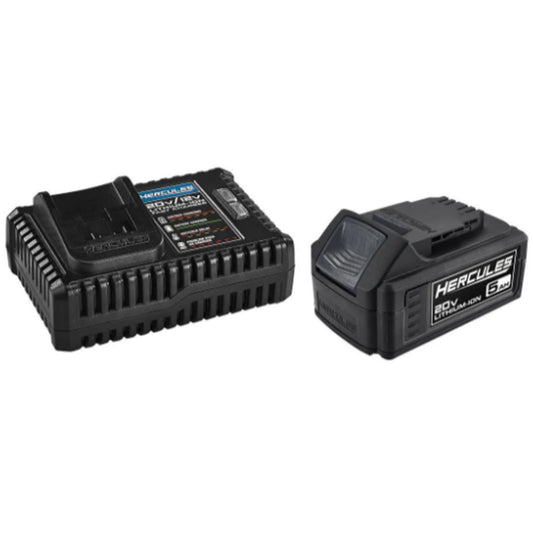 HERCULES 20V 5Ah Lithium-Ion Battery & 4A Charger Starter Kit