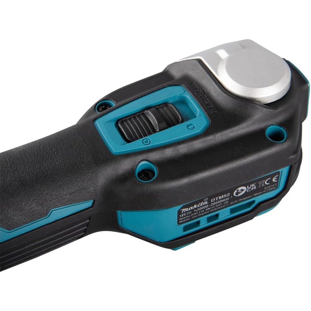 Makita DTM52Z 18V LXT Brushless Multi-Tool + BL1850 5.0Ah Twin Pack